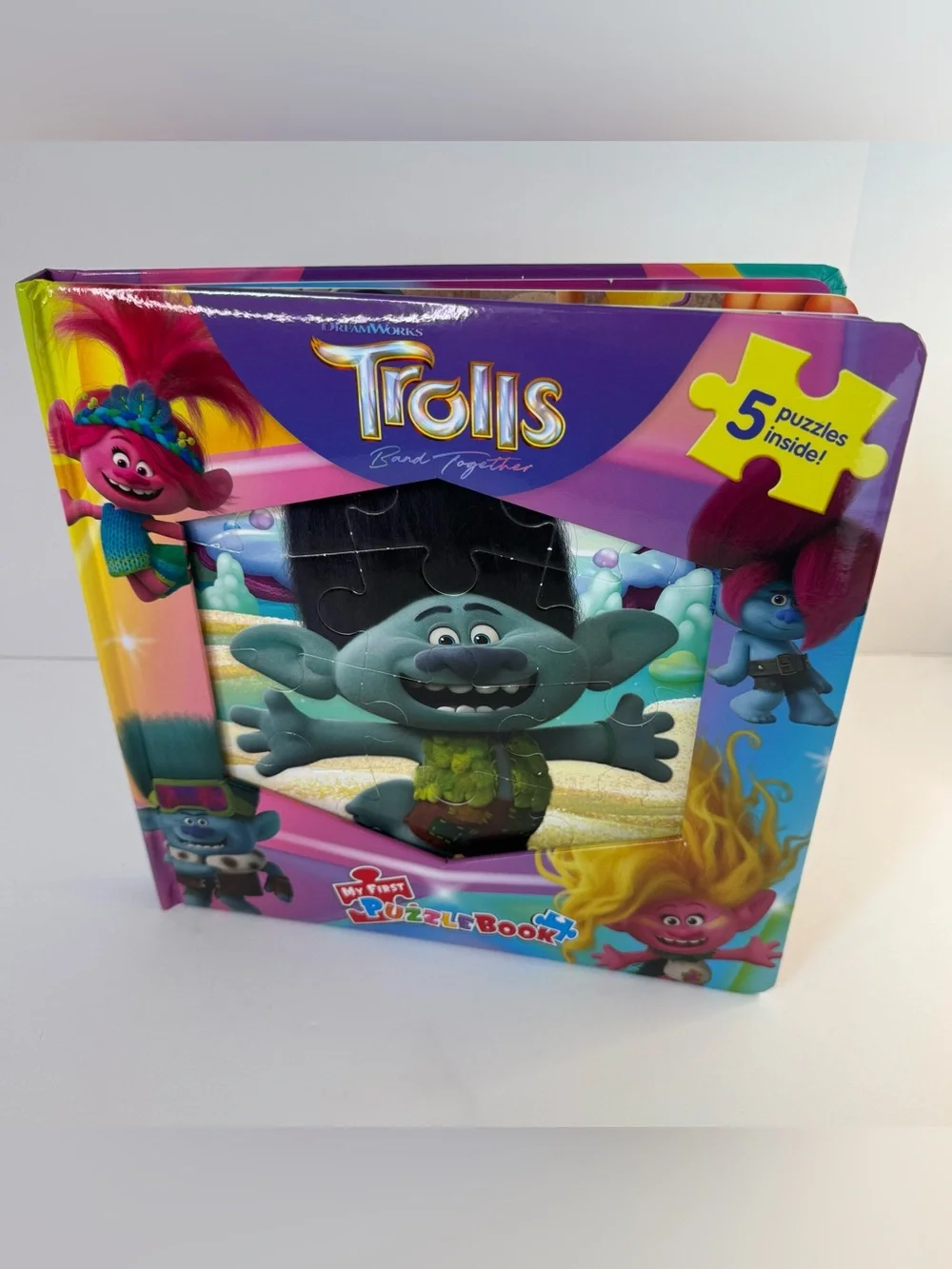 DreamWorks Kids Trolls Band Together My First Puzzle Activity Book - Complete